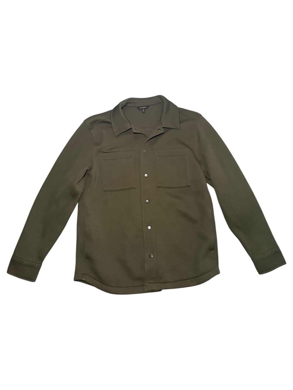 Banana Republic Men’s Olive Green Snap Front Shirt Jacket Medium
